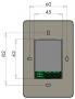 Termostat TR8100VHT - touchscreen 4.3 toli pentru incalzire  - imagine 65086